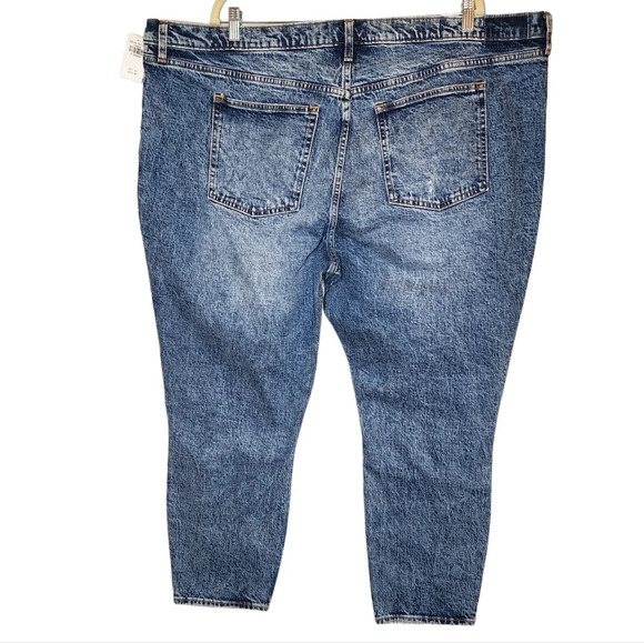 NWT Abercrombie Plus Size 24 the skinny highrise distressed jeans. - Picture 2 of 15